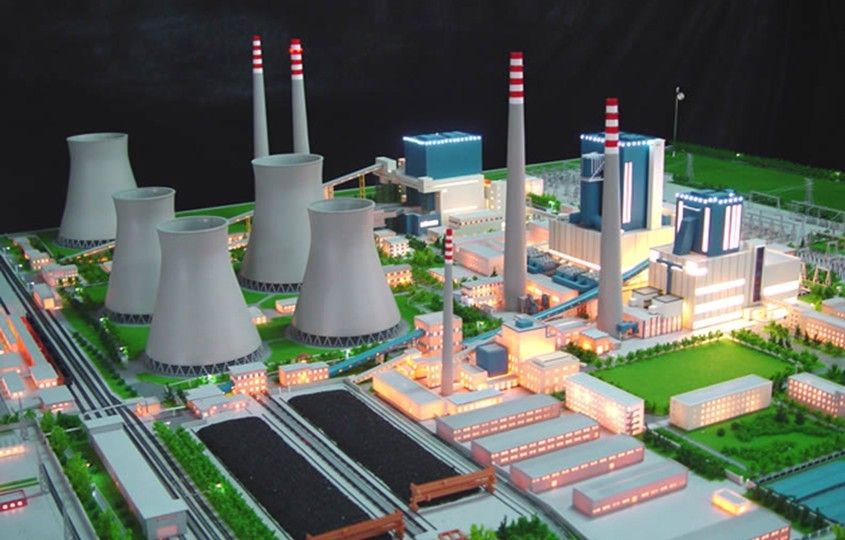 蘭州工廠區(qū)沙盤(pán)模型制作